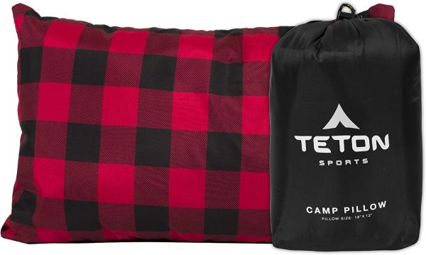 TETON Sports Camp Pillow; Great for Travel, Camping and Backpacking; Washable - Image 6