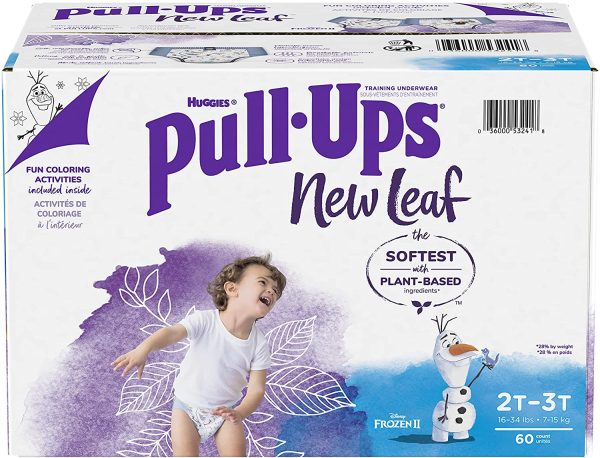 Pull-Ups Boys Potty Training Underwear, 2t-3t, New Leaf for Toddlers, 60ct, Giga Pack 60 count - Image 2