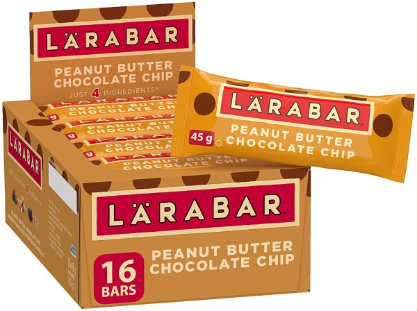 Larabar Gluten Free Peanut Butter Chocolate Chip Fruit and Nut Energy Bar, 16-Count, 720 Gram & Gluten Free Apple Fruit and Nut Energy Bar,16-Count, 720 Gram - Image 7