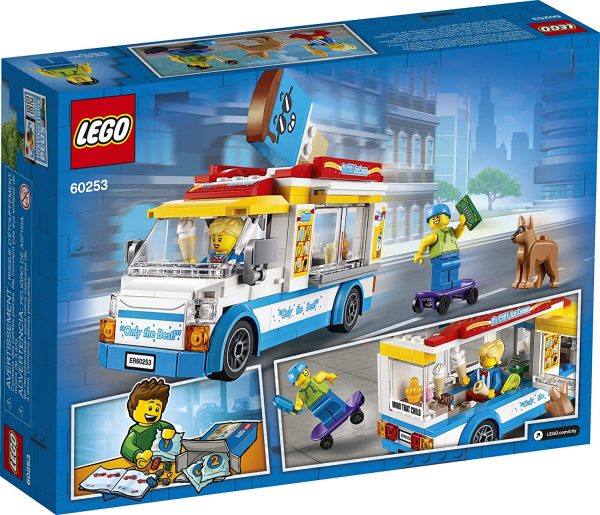 LEGO City Ice-Cream Truck 60253, Cool Building Set for Kids (200 Pieces) - Image 3