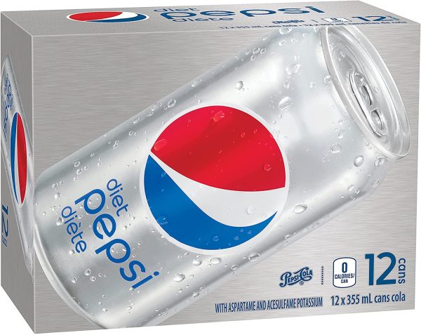 Diet Pepsi cola, 355 mL Cans, 12 Pack - Image 5