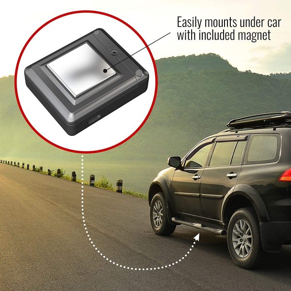 (2021) Mini GPS Tracker Magnetic. Full USA &Worldwide Coverage. for Vehicles, Car, Kids, Elderly, Child, Dogs & Motorcycles. Small Portable Real time ng Device. Monthly fee Required - Image 2