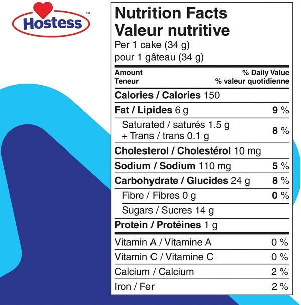 Twinkies Cakes with Creamy Filling, Cake Snacks, Contains 6 cakes (Individually Wrapped) - Image 2