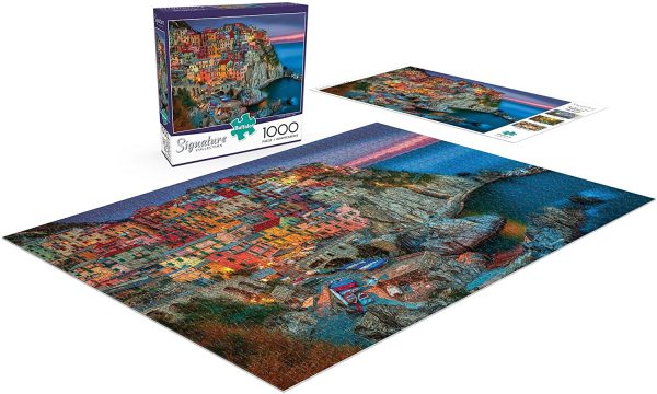 Buffalo Games 1418 Signature Series Cinque Terre, 1000-Piece Jigsaw Puzzle - Image 4