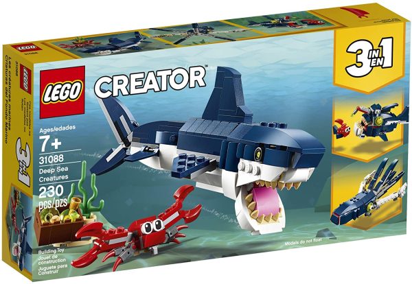 LEGO Creator 3in1 Deep Sea Creatures 31088 Building Kit (230 Piece) - Image 4