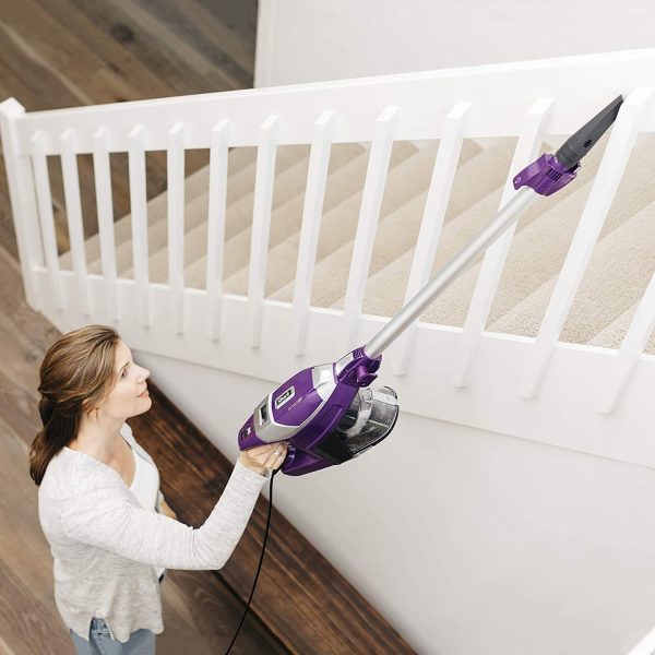 Shark ZS350C Rocket Self-Cleaning Brushroll Corded Stick Vacuum Self Clean, Purple (Canadian Version)