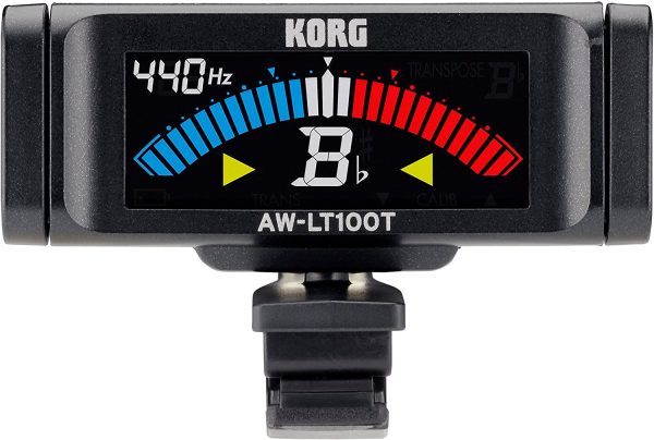 Tuner Chromatic Korg AWLT100T Trumpet/Trombone Clip On Black - Image 3