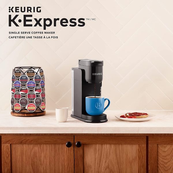 K-Express Single Serve K-Cup Pod Coffee Maker, With A Removable Reservoir And Strong Button Function - Image 5