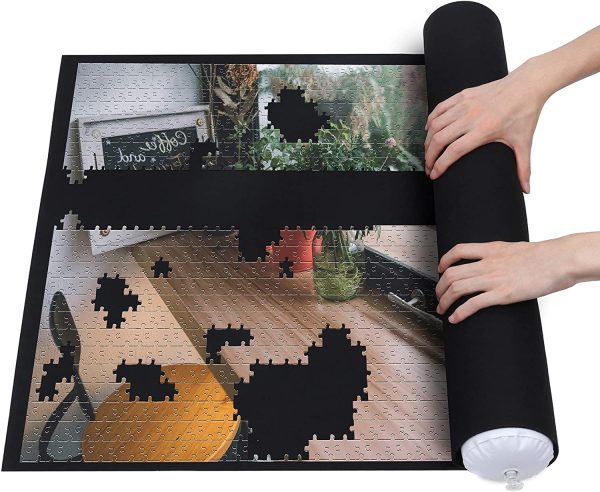 Lavievert Jigsaw Puzzle Roll Mat Puzzle Storage Puzzle Saver, Environmental Material, Store Jigsaw Puzzles Up to 1,500 Pieces - Image 7