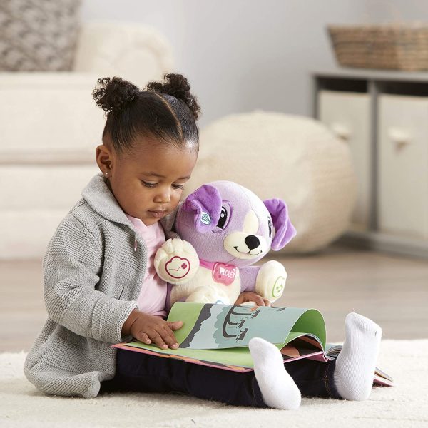 LeapFrog My Pal Violet, Infant Plush Toy with Personalization, Music and lullabies, Learning Content for Baby to Toddler, Frustration Free Packaging, English Version - Image 2