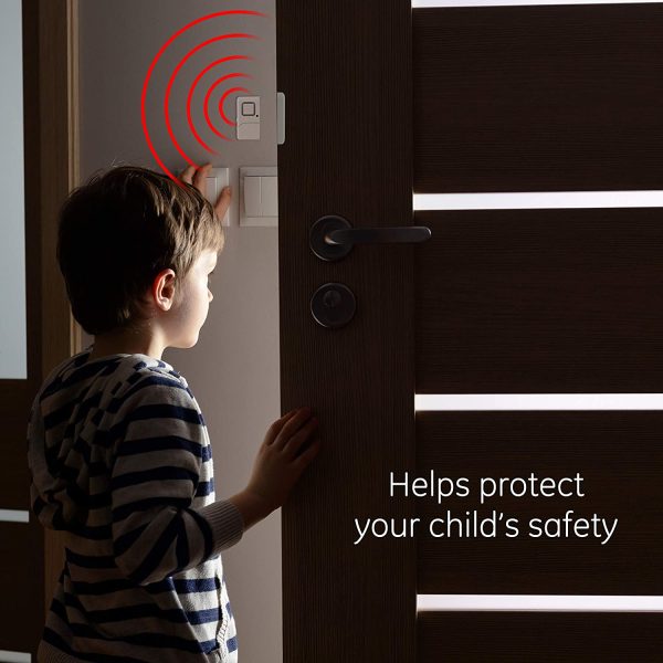 GE Personal Security Window/Door Alarm, 5-Pack, DIY Home Protection, Burglar Alert, Magnetic Sensor, Off/Chime/Alarm, Easy Installation, Ideal for Home, Garage, Apartment, Dorm, RV and Office, 45987 - Image 8