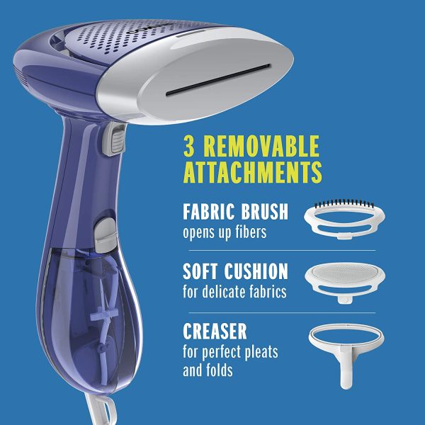 Conair onair Extreme Steam Hand Held Fabric Steamer with Dual Heat, Purple - Image 5