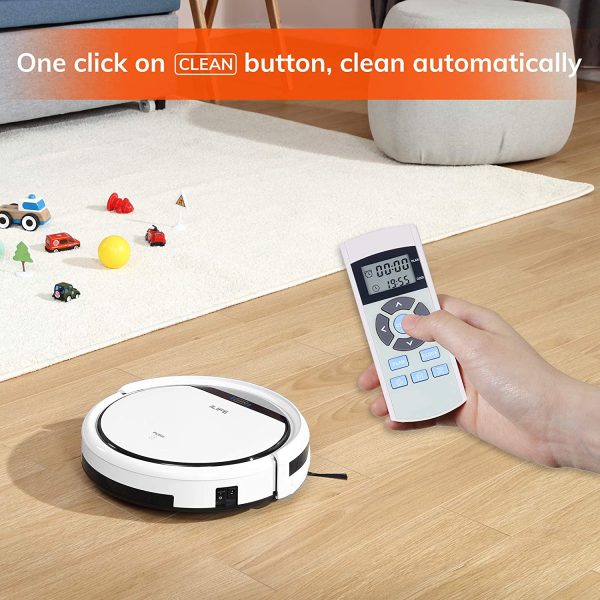 V3s Pro Robot Vacuum Cleaner, Tangle-Free Suction , Slim, Automatic Self-Charging Robotic Vacuum Cleaner, Daily Schedule Cleaning, Ideal for Pet Hair??yard Floor and Low Pile Carpet - Image 7