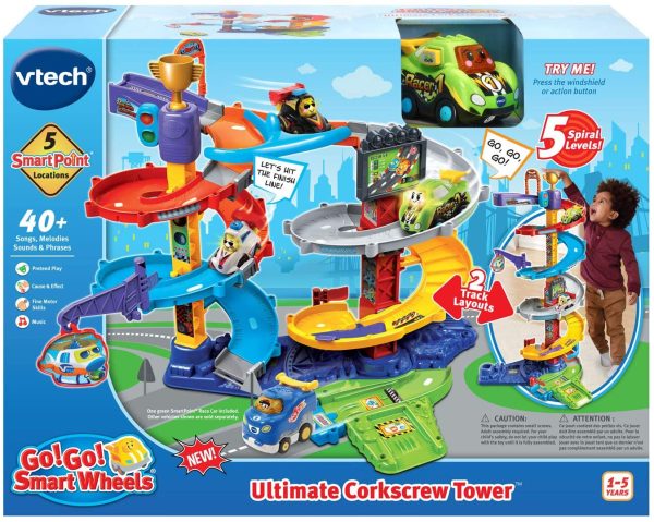 VTech Go! Go! Smart Wheels Ultimate Corkscrew Tower (English Version) - Image 3