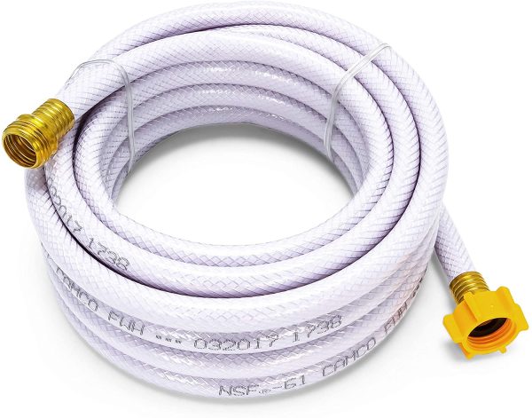 CAMCO 25ft TastePURE Drinking Water Hose- Lead and BPA Free, Reinforced for Maximum Kink Resistance 1/2 inch Inner Diameter (22735) - Image 3