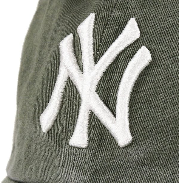 '47 Brand MLB NY Yankees Clean Up Cap - Moss Green - Image 3