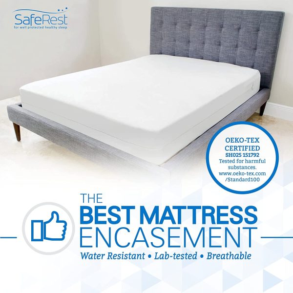 Premium Zippered Mattress Cover - Waterproof Mattress Encasement, Breathable, Noiseless and Vinyl Free (Fits 6" - 9?M?Inch H), Twin XL Size - Image 9