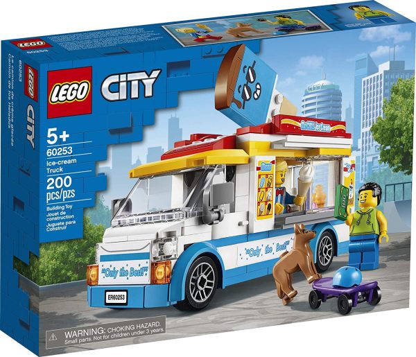 LEGO City Ice-Cream Truck 60253, Cool Building Set for Kids (200 Pieces) - Image 4