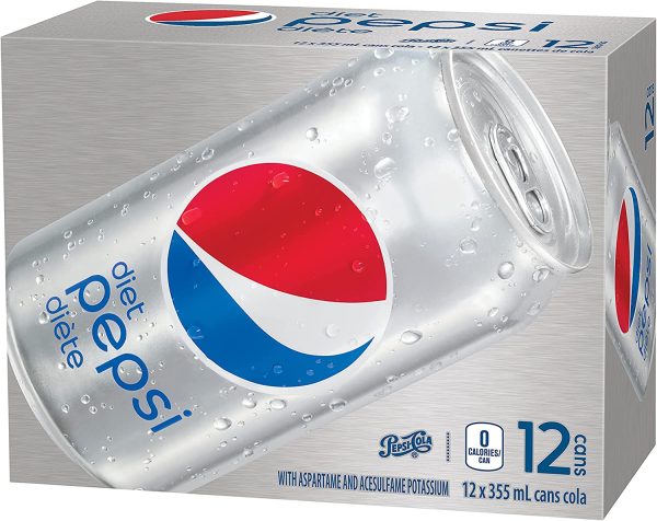 Diet Pepsi cola, 355 mL Cans, 12 Pack - Image 7