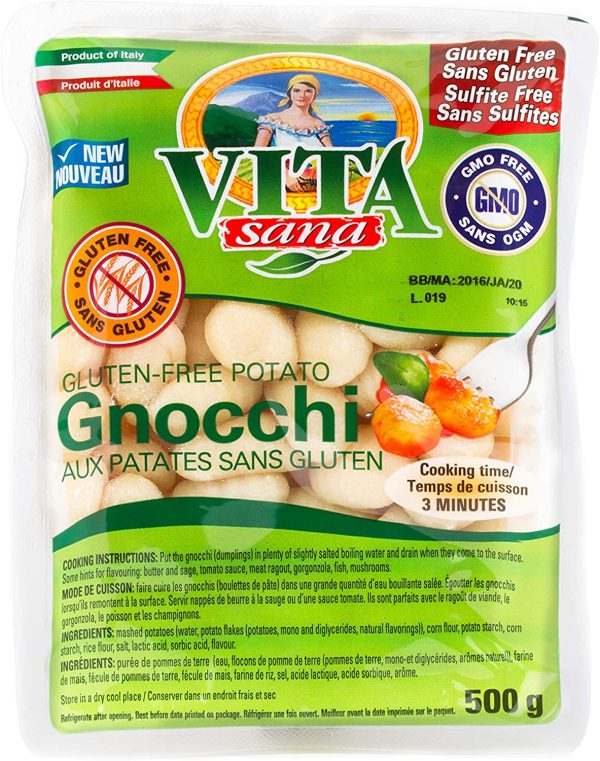 Vita Sana Gluten Free Potato Gnocchi, 500 Grams - Image 3