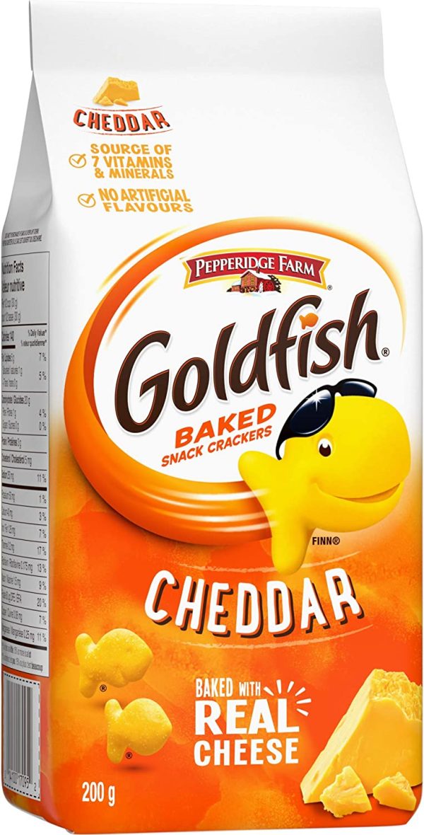 PEPPERIDGE FARM Goldfish Cheddar Crackers, 200 Grams - Image 5