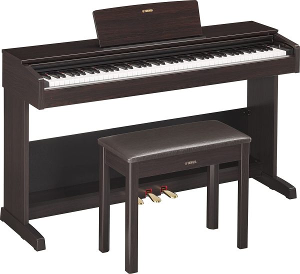 Yamaha ydp143b Arius â€??Serie Consola Piano digital con banco, color negro, Palo de rosa oscuro - Image 3