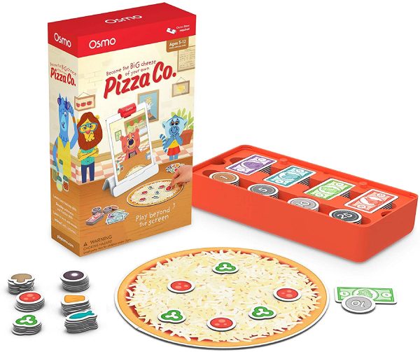 Osmo - Pizza Co. - Ages 5-12 - Communication Skills & Math - Learning Game - Easter Gift for Kids - for iPad or Fire Tablet (Osmo Base Required)