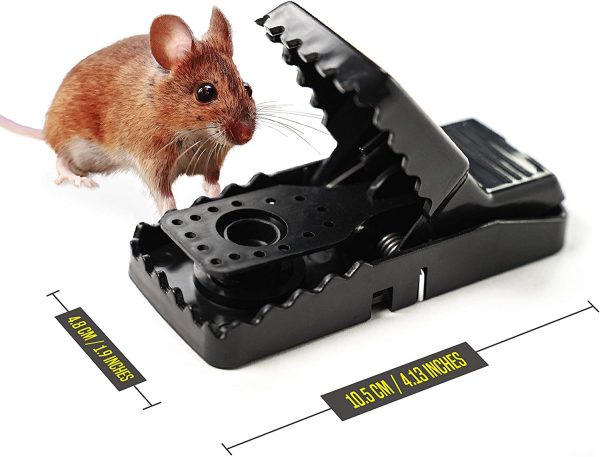 Tuco Traps, Mouse Trap Indoor and Outdoor, Easy Set, Safe and Reusable, Upgraded Mice Traps, 8 Pack - Image 7