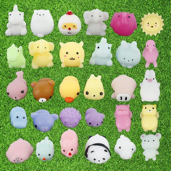 Mochi Squishy Toys (Random)  Pack Animal Mini Stress Relief Ball Toys for Teen Girls Boys Kids for Easter Party Favors, Birthday Gift, Classroom Prize, Goodie Bag - Image 8