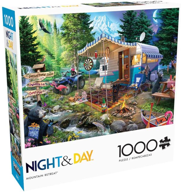 Buffalo Games - Mountain Retreat - 1000 Piece Jigsaw Puzzle - Image 3