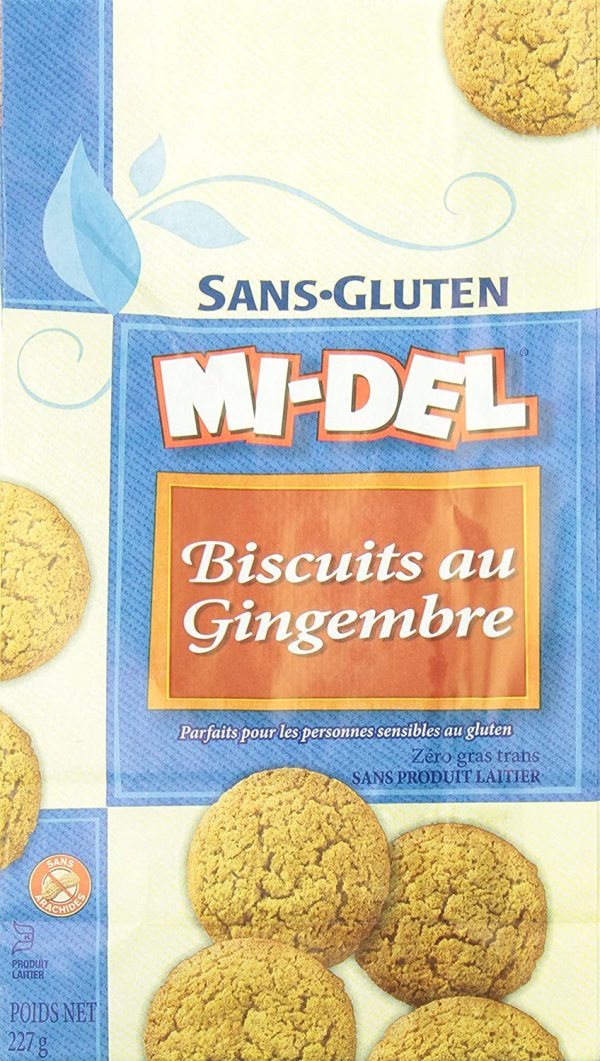 MI-DEL Ginger Snap Gluten Free Cookie 227g - Image 2