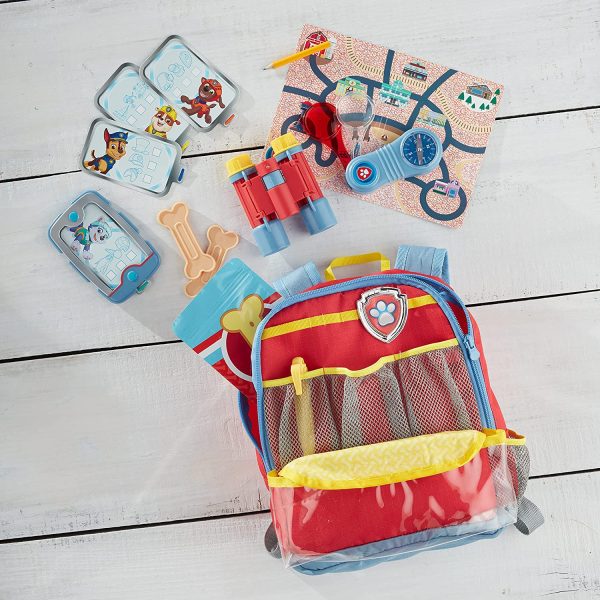 Melissa & Doug PAW Patrol Pup Pack Backpack Role Play Set (15 Pieces) - Image 2