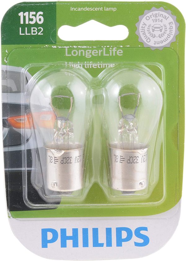 1156 LongerLife Miniature Bulb, 2 Pack