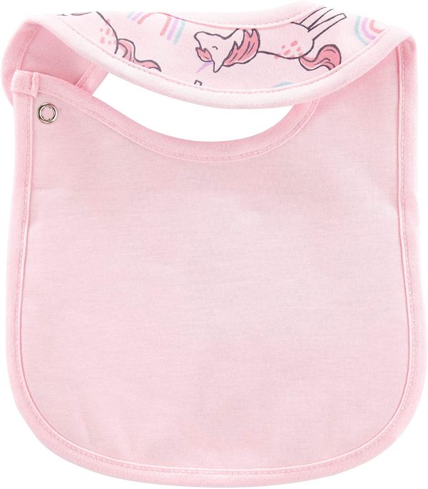 Simple Joys by Carter's baby-girls 7-Pack Teething Bibs - Image 3