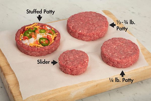 Cuisinart CSBP-200 Stuffed Burger Press, 4-in-1