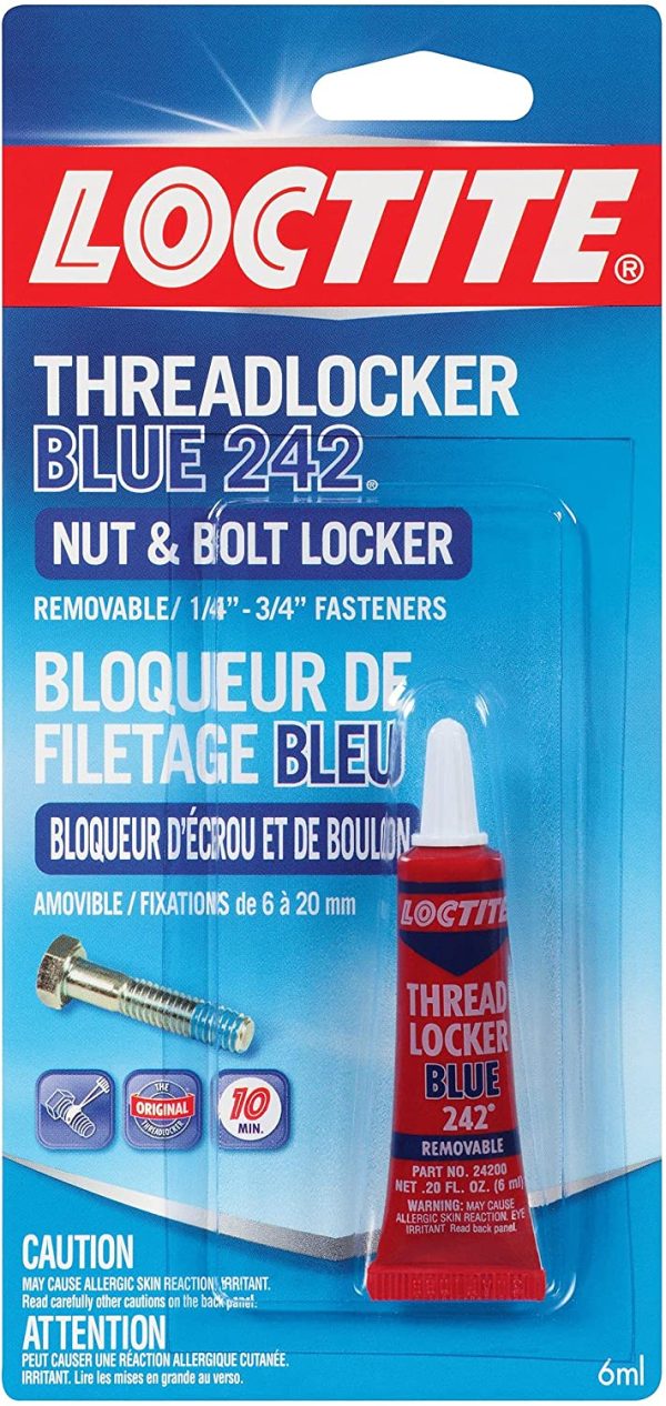 Loctite Threadlocker Blue 242, 0.2 fl oz - Image 6