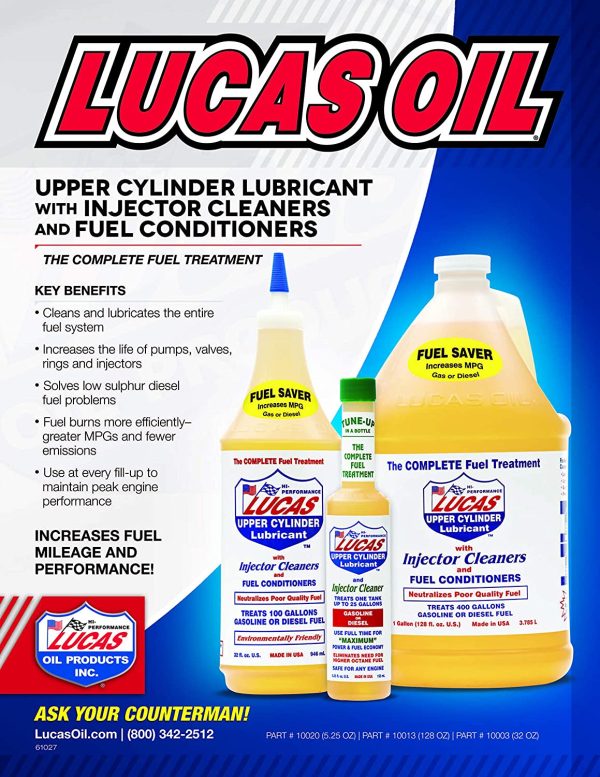 Lucas 10013 Fuel Treatment - 1 Gallon