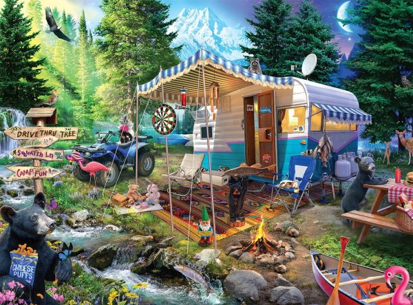 Buffalo Games - Mountain Retreat - 1000 Piece Jigsaw Puzzle - Image 4