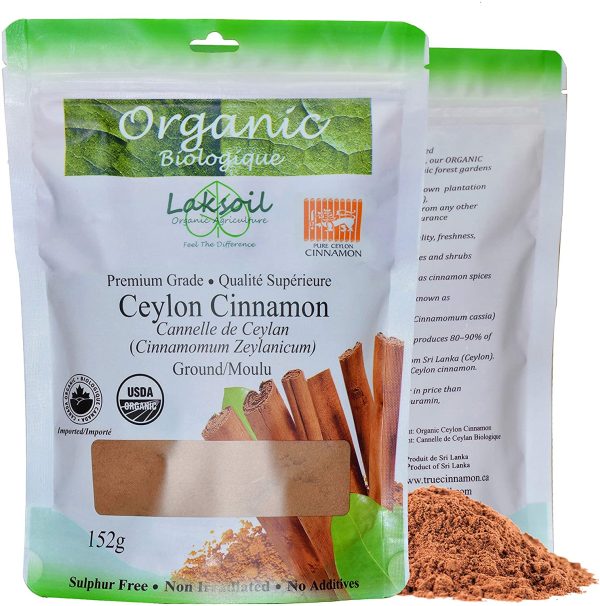 Certified Organic 152g/5.42oz Pure Ceylon/True Cinnamon Powder - Image 3