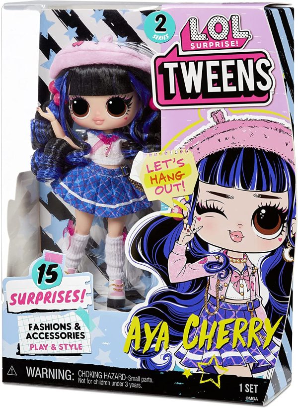 LOL Surprise Tweens Series 2 Fashion Doll Aya Cherry with 15 Surprises - Image 5