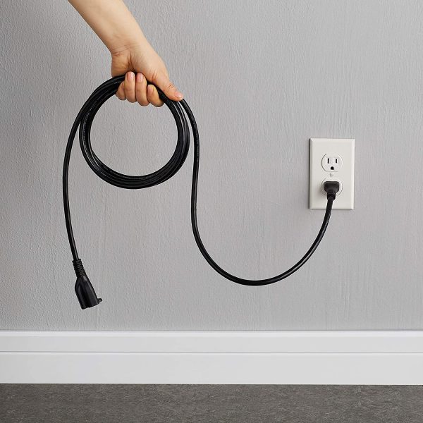 Extension Cord - 10 feet - US - Black - Image 3