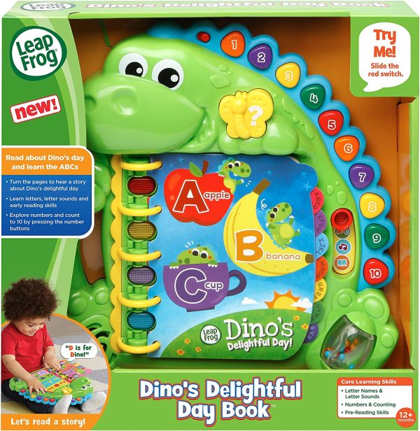 LeapFrog Dino’s Delightful Day Book (English Version)