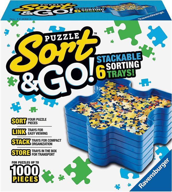 Ravensburger 17930 Puzzle Sort & Go! - Puzzle Accessories