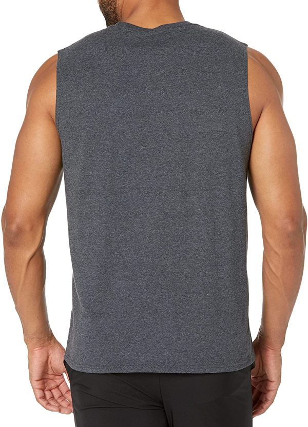 Russell Athletic Mens Cotton Performance Sleeveless Muscle T-Shirt - Image 2