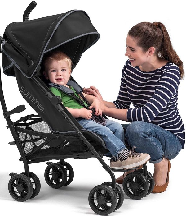 Summer 3Dlite+ Convenience Stroller, Matte Black ??Lightweight - Image 8