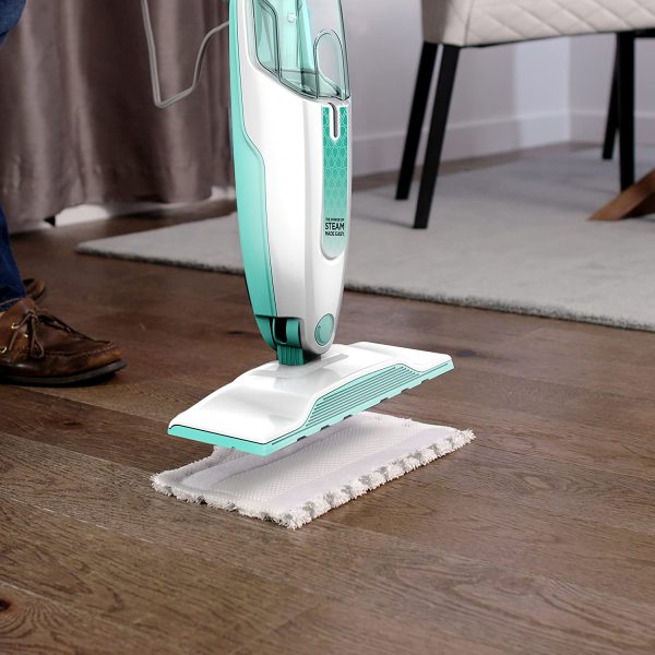 Shark S1000C Steam Mop, White/Seafoam Blue (Canadian Version) - Image 4