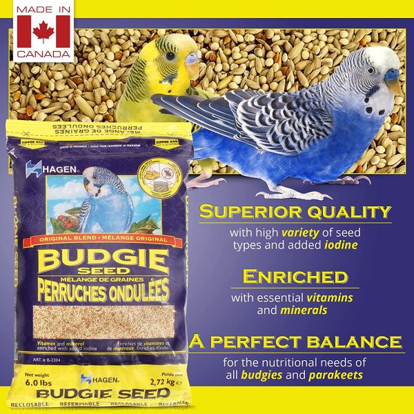 Parakeet/Budgie Staple Vme Seed, 6-Pound - Image 4