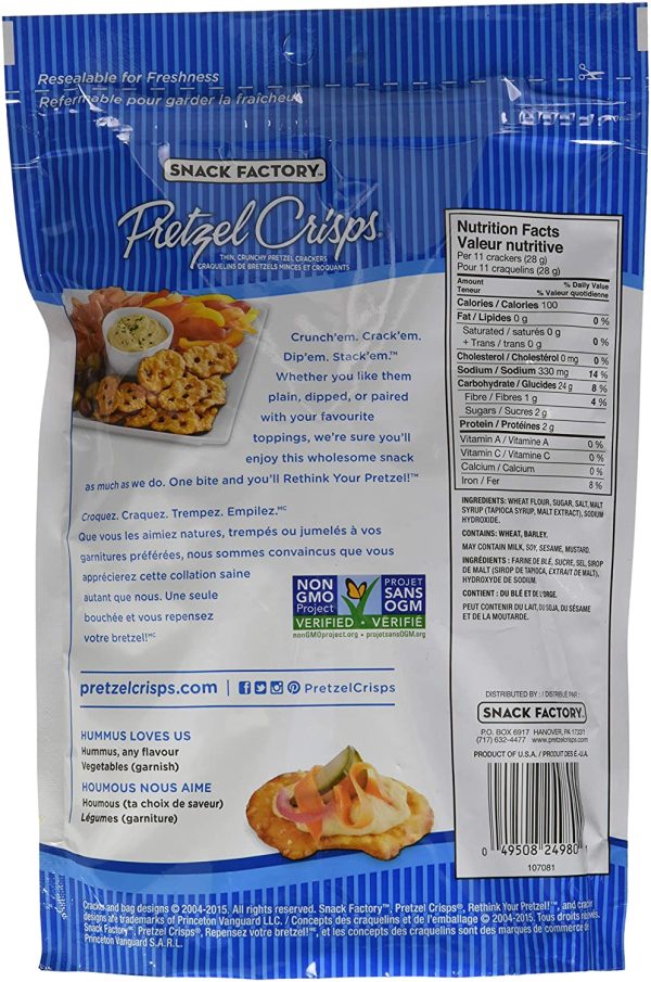 Pretzel Crisps - Original, 200 Grams - Image 7