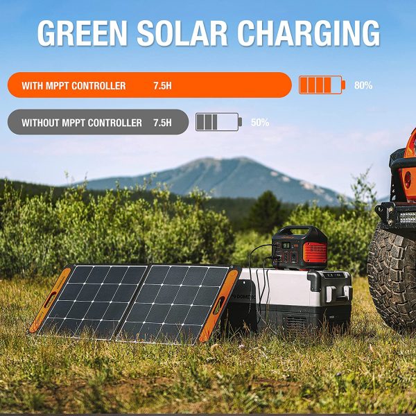 Jackery Portable Power Station Explorer 500, 518Wh Outdoor Solar Generator Mobile Lithium Battery Pack with 110V/500W AC Outlet (Solar Panel Not Included) for Road Trip Camping, Outdoor Adventure - Image 3